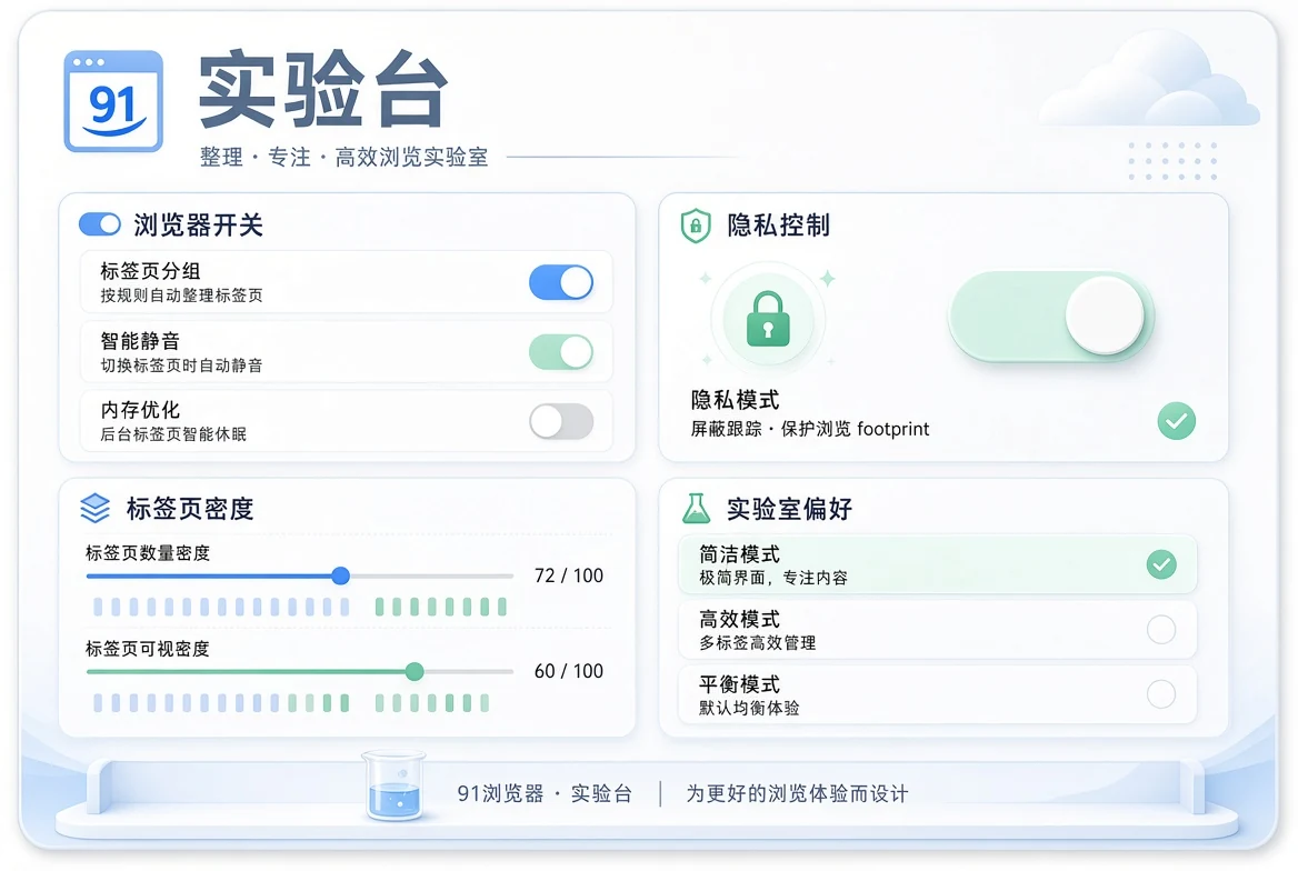 效率实验栏目画面